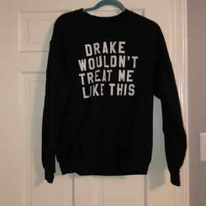 Crew neck sweatshirt